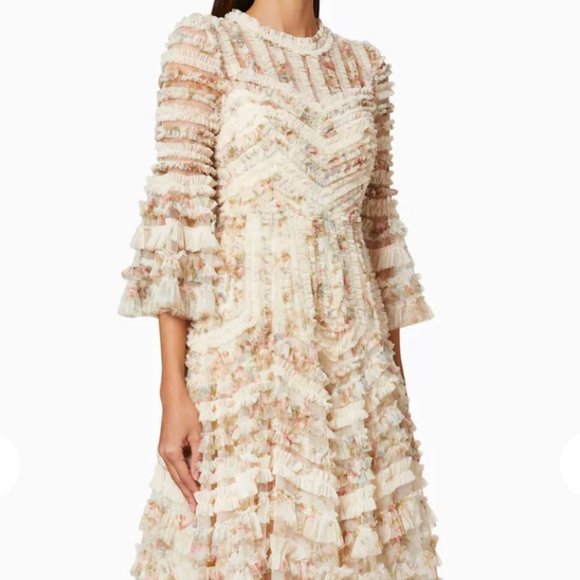 Needle & Thread Dresses & Skirts - BRAND NEW NEEDLE AND THREAD La Vie En Rose Avery Ballerina Dress
